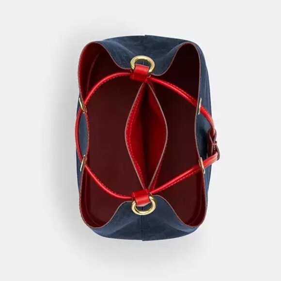 Rowan Bucket Bag In Signature Canvas - Picture 3 of 10